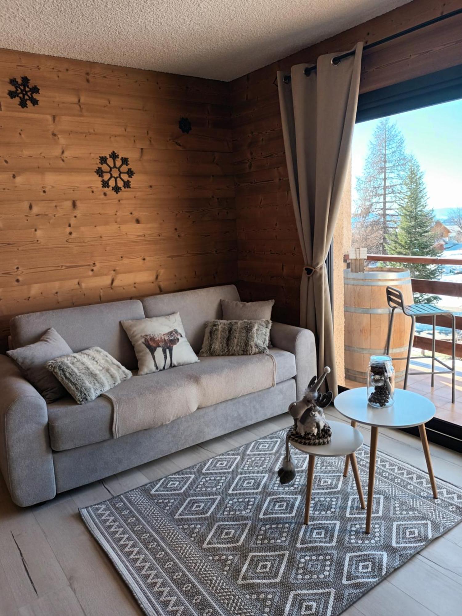 Appartement Montagne Le Flocon Saint-Michel-de-Chaillol エクステリア 写真