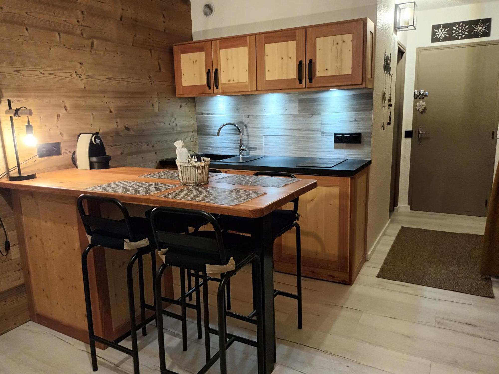 Appartement Montagne Le Flocon Saint-Michel-de-Chaillol エクステリア 写真
