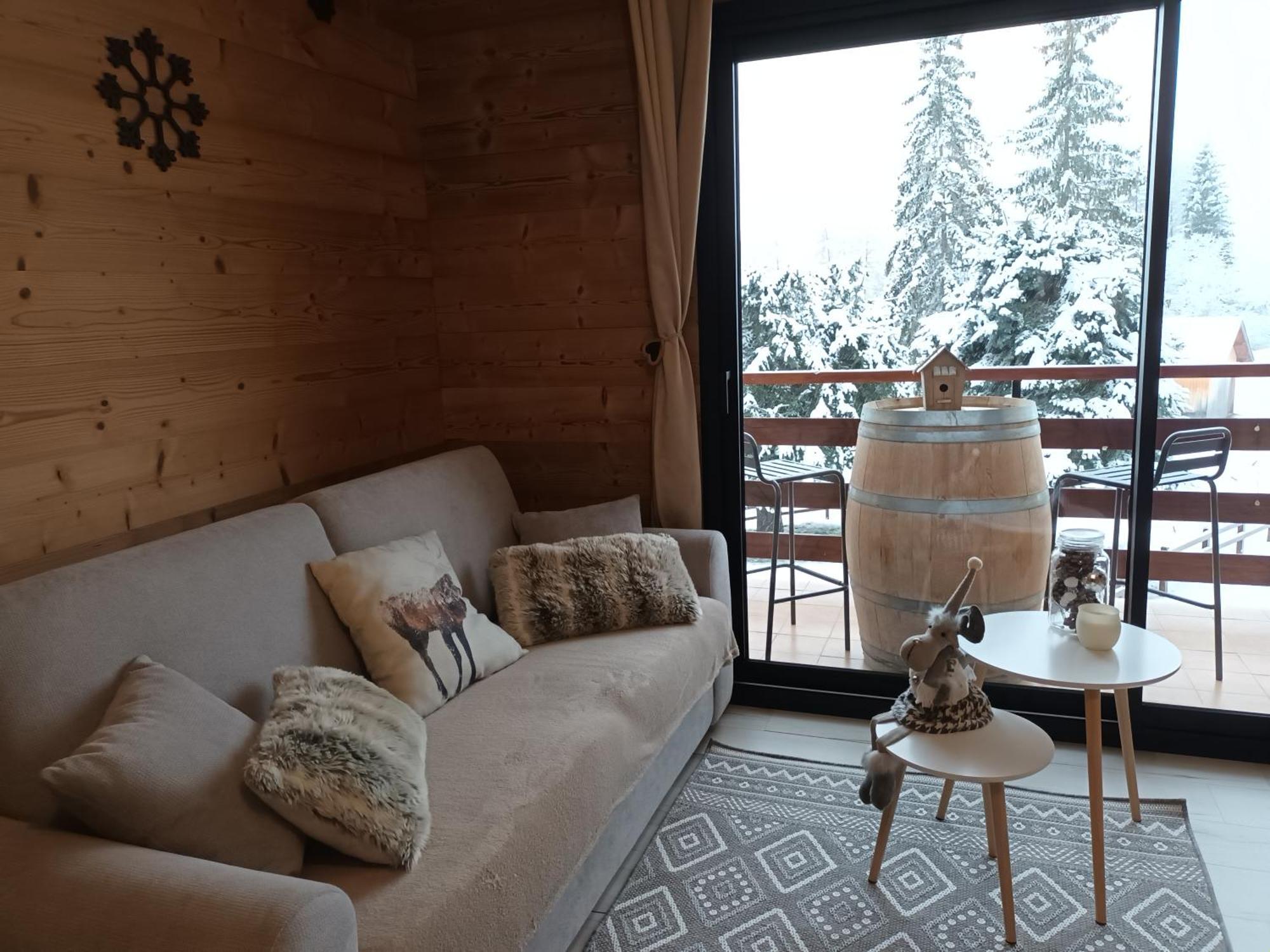 Appartement Montagne Le Flocon Saint-Michel-de-Chaillol エクステリア 写真