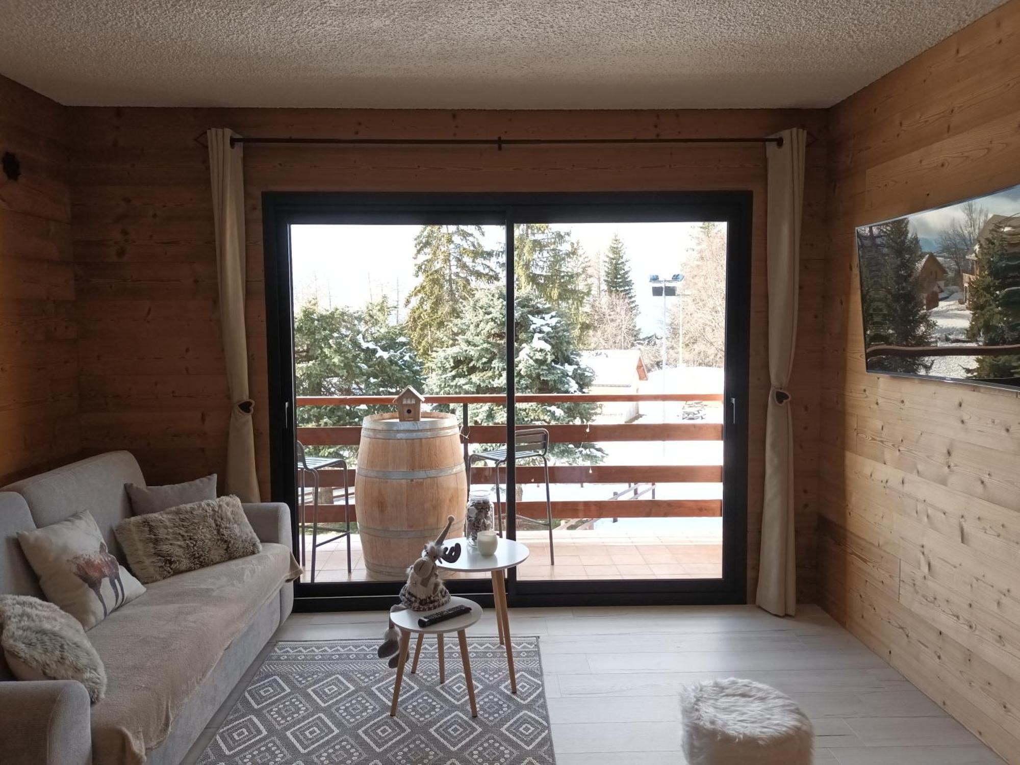 Appartement Montagne Le Flocon Saint-Michel-de-Chaillol エクステリア 写真